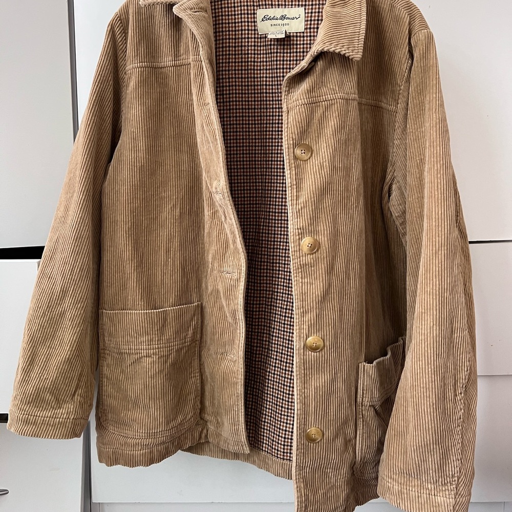 Eddie Bauer Vintage Corduroy Wide Jacket L